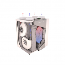 Plokštelinis entalpinis rekuperatorius BRINK RENOVENT EXELLENT 450 PLUS