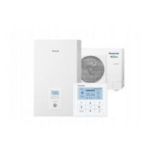 Šilumos siurblys oras vanduo PANASONIC AQUERA BI-BLOC - 3,2kW (1F, R32)