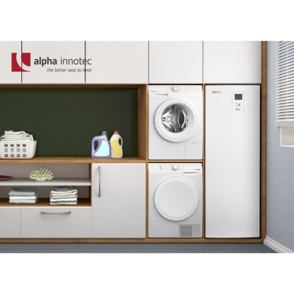 Šilumos siurblys oras vanduo ALPHA INNOTEC ECO LINE L SPLIT - 12,0kW (su integruotu vandens šildytuvu) 1