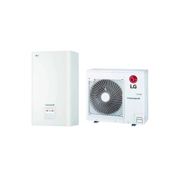 Šilumos siurblys oras - vanduo LG THERMA V SPLIT - 7,0kW (1F, R32)