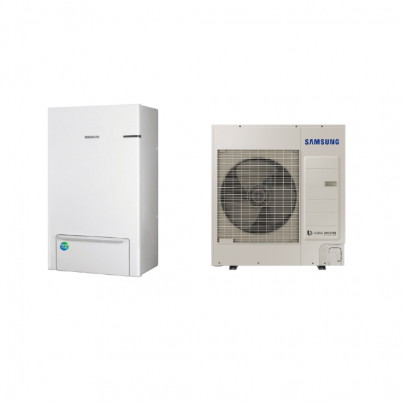 Šilumos siurblys oras - vanduo SAMSUNG (be vandens šildytuvo, 3F) - 9,0kW